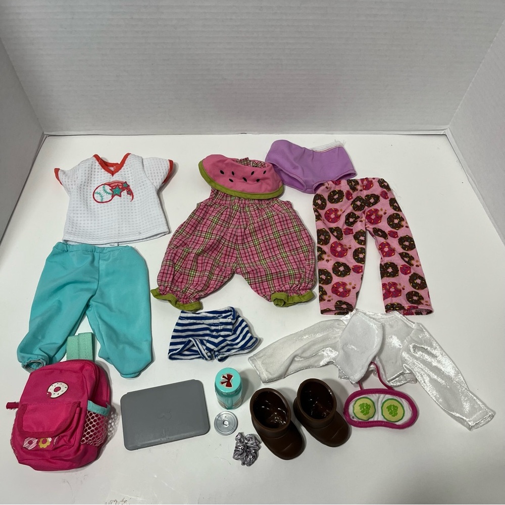 MY LIFE AS 18” doll clothes lot fits American girl dolls